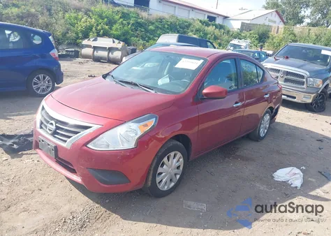 2019 Nissan Versa 1.6 Sv from USA, damaged, VIN 3N1CN7AP7KL840014